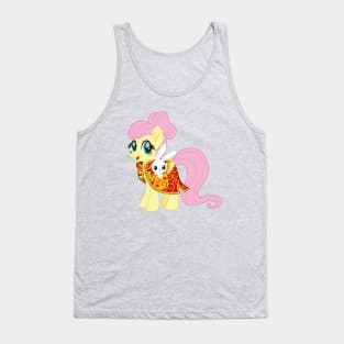 Lunar New Year Fluttershy and Angel Bunny Tank Top